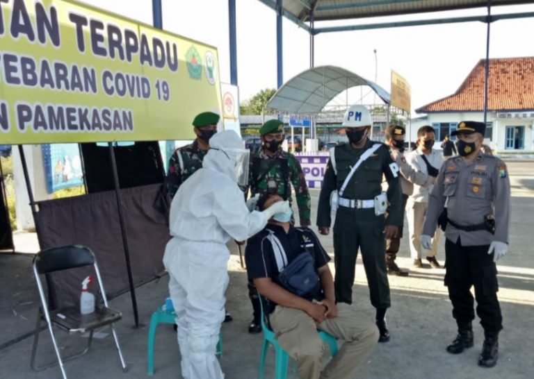 Angka Positif COVID-19 Pamekasan Naik, Penyekatan Terus Dilakukan