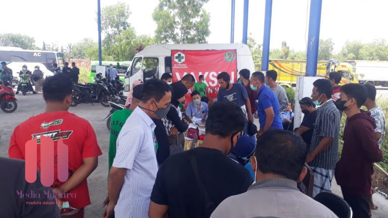 Hari Ketiga Vaksinasi Massal di Pamekasan Sesuai Target
