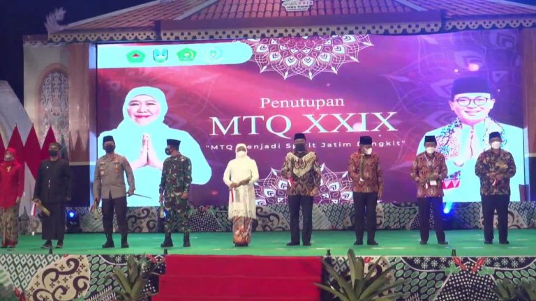 MTQ ke-XXIX Jatim di Pamekasan Resmi Ditutup