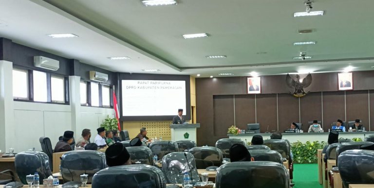Paripurna DPRD Pamekasan Bahas Laporan Pertanggungjawaban Anggaran 2021