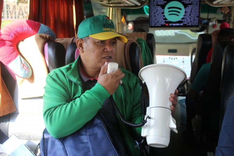 Ketua KORMI Pamekasan Semangati Atlet di FORNAS Palembang: Kalian Bawa Nama Pamekasan