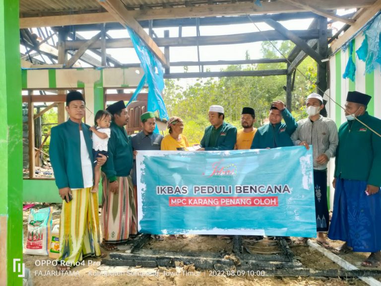 IKBAS MPW Karang Penang Peduli Korban Kebakaran