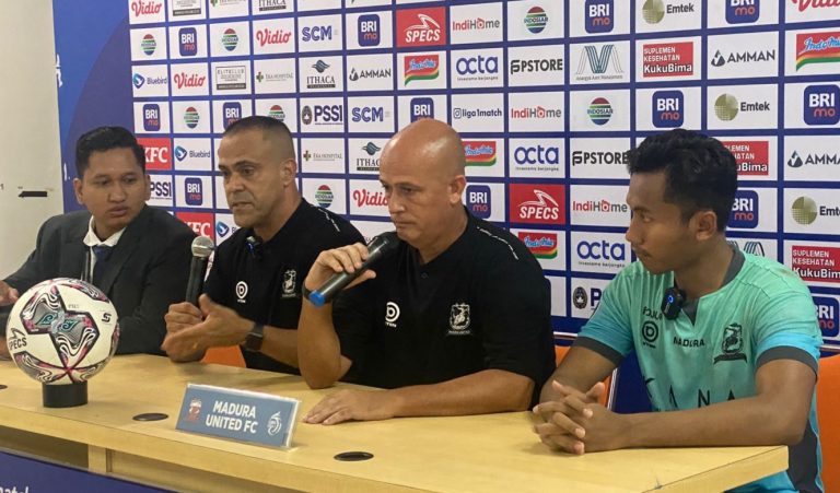 Fabio Lefundes Sindir Wasit yang Pimpin Laga Madura United Kontra Persija Jakarta