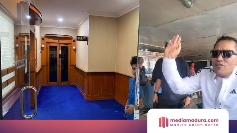 Ditinggal Touring, Kantor Bupati Sampang Sepi