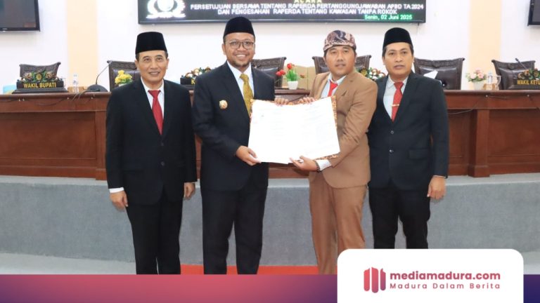 DPRD Sampang Sahkan Raperda Pertanggungjawaban APBD 2024 dan Kawasan Tanpa Rokok