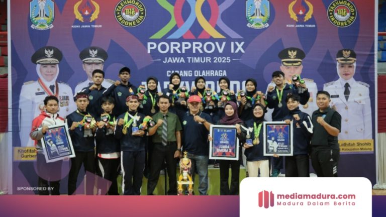 Cabor Taekwondo Pamekasan Juara Umum III Porprov Jatim 2025