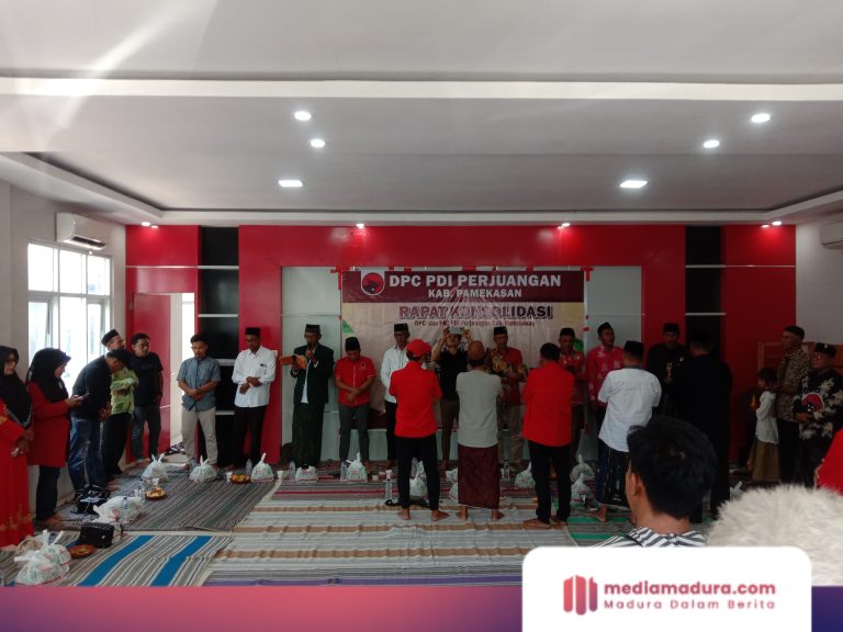 PDI Perjuangan Pamekasan Gelar Maulid Nabi, Harap Konsolidasi Partai Sukses