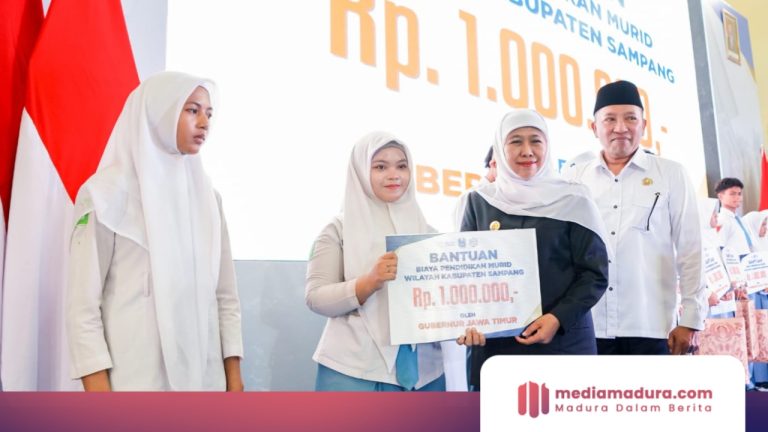 Gubernur Jatim Khofifah Resmikan Revitalisasi 60 SLB SMA dan SMK se Madura