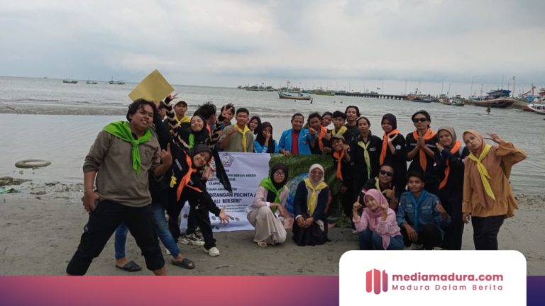 FGD dan Aksi Bersih Pantai, Mastapala UIN Madura Soroti Krisis Sampah Pesisir