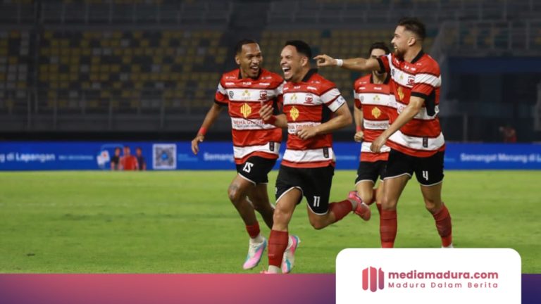 Tiga Laga Penentu, Madura United Berjuang Hindari Degradasi