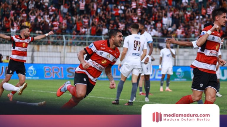 Madura United Bertahan di Super League, Persis Solo Turun ke Liga 2