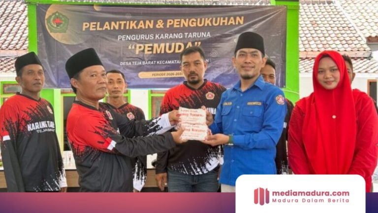 Ketua Karang Taruna Kabupaten Pamekasan Apresiasi Pemuda Teja Barat Produksi Tempe Lokal