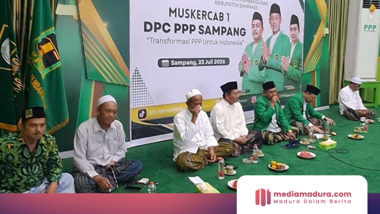 ‎‎Gelar Muskercab I, PPP Sampang Selaraskan Program Prioritas‎