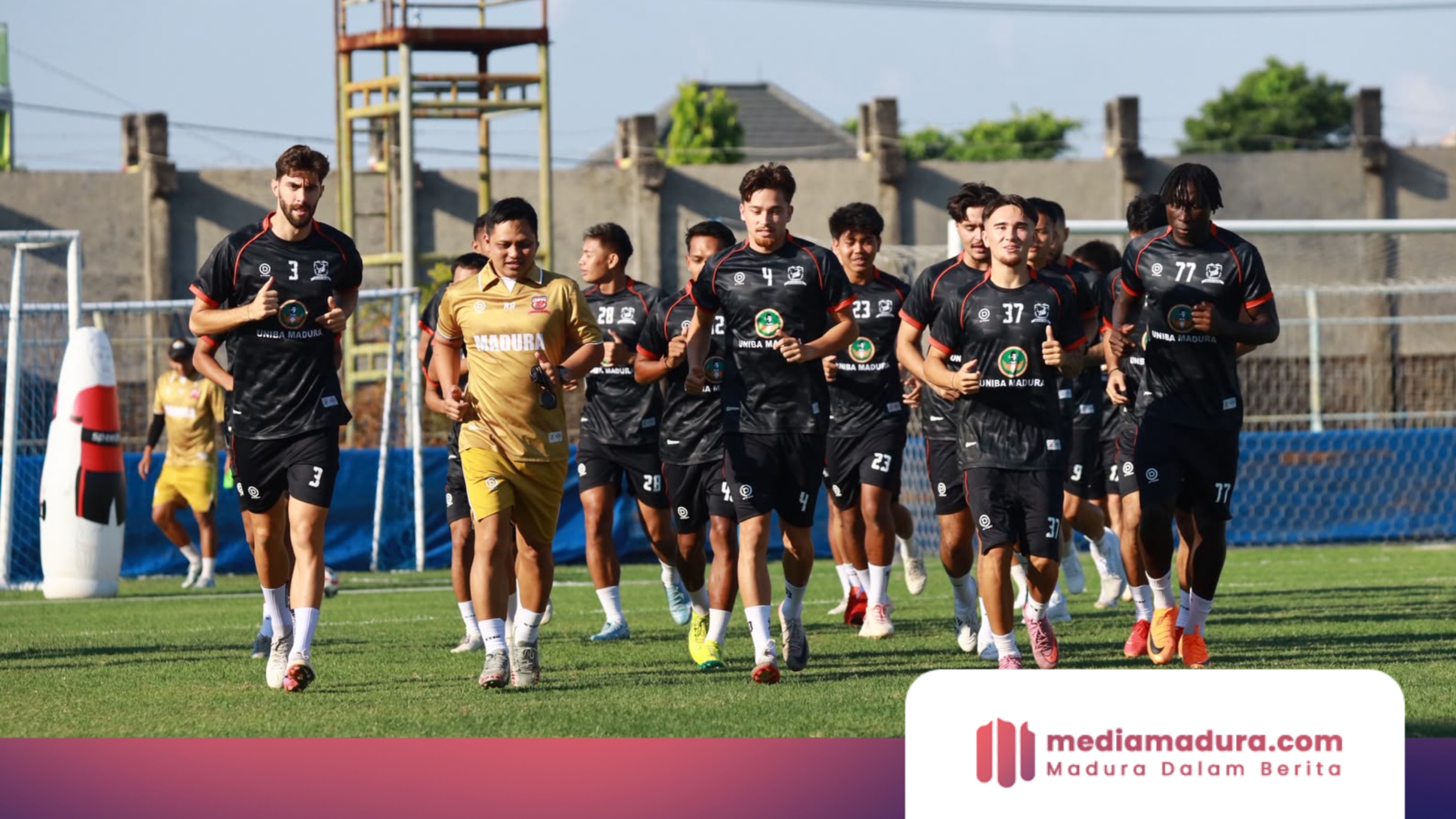 Ze Gomes Puas dengan Latihan Perdana Madura United: Pemain Tunjukkan Energi Positif