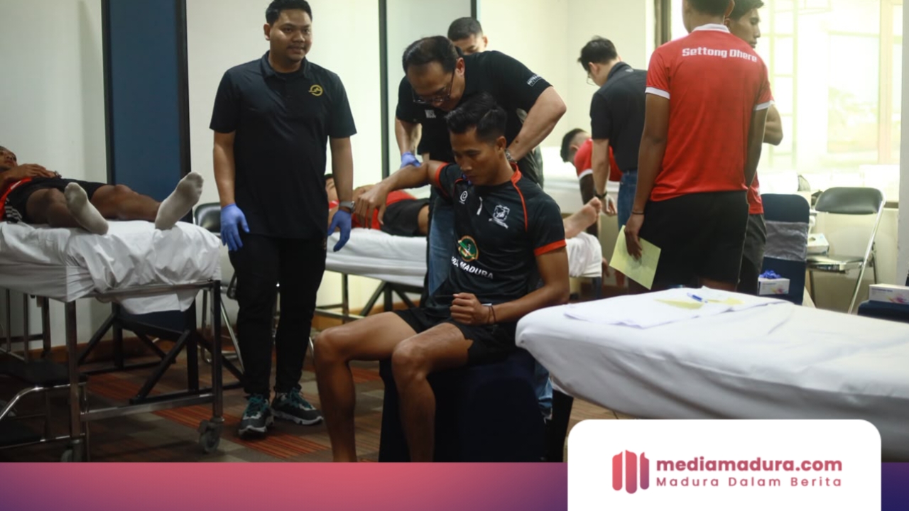 Dokter Tim Pastikan Skuad Madura United Siap Hadapi Kompetisi