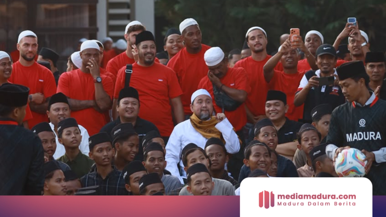 Alasan Madura United Kembali Launching Tim di Pondok Pesantren