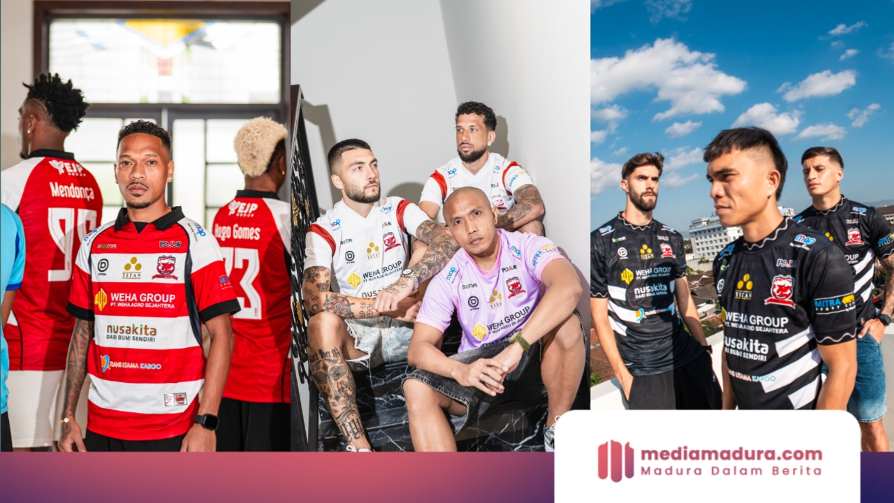 Madura United Resmi Rilis Jersey Terbaru, Sarat Filosofi Budaya Madura
