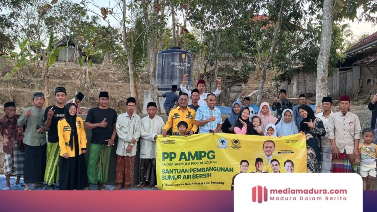 Realisasikan Program Kerja, PP AMPG Bangun Sumur Air Bersih di Daerah 3T